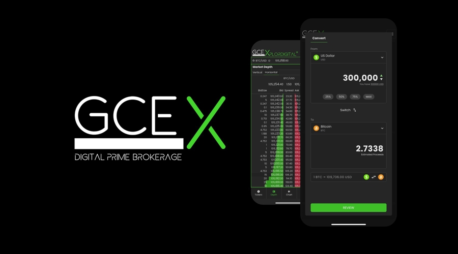 UK Crypto Broker GCEX Starts Offering Bitcoin and Ether Options to Professional Clients